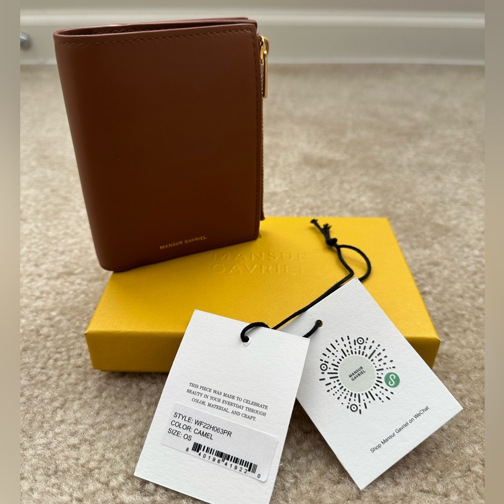 Mansur Gavriel Bifold Leather Wallet
